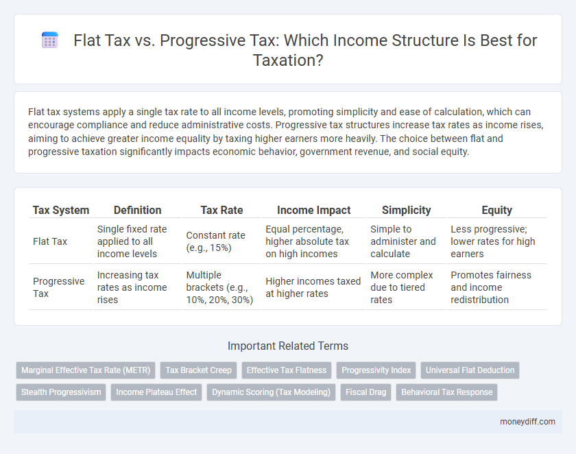 Flat Tax vs. Progressive Tax: Which Income Structure Is Best for Taxation?