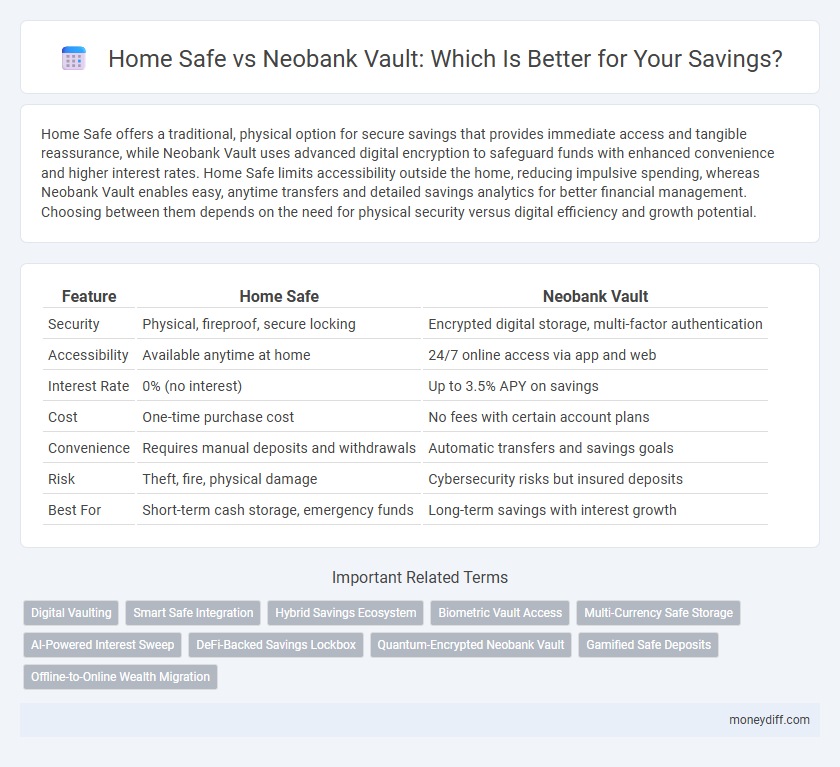 Home Safe vs Neobank Vault: Which Is Better for Your Savings?