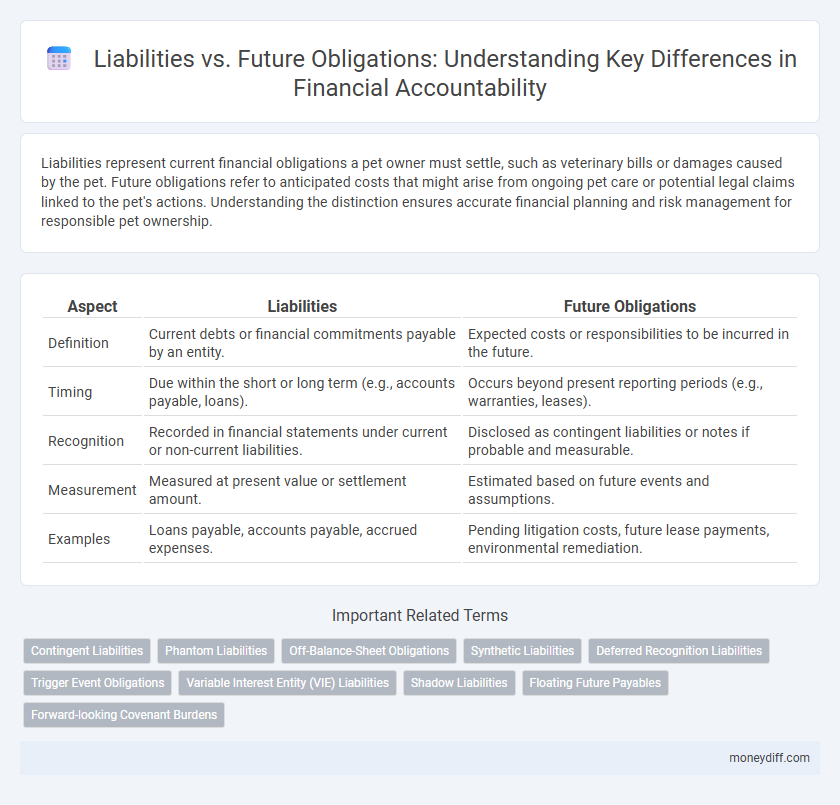 Liabilities vs. Future Obligations: Understanding Key Differences in Financial Accountability