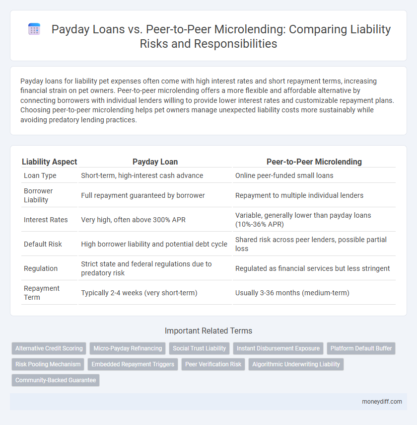 Payday Loans vs. Peer-to-Peer Microlending: Comparing Liability Risks and Responsibilities