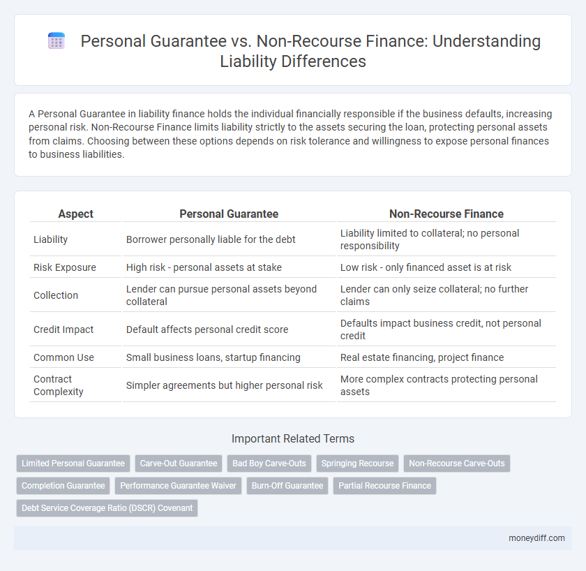 Personal Guarantee vs. Non-Recourse Finance: Understanding Liability Differences