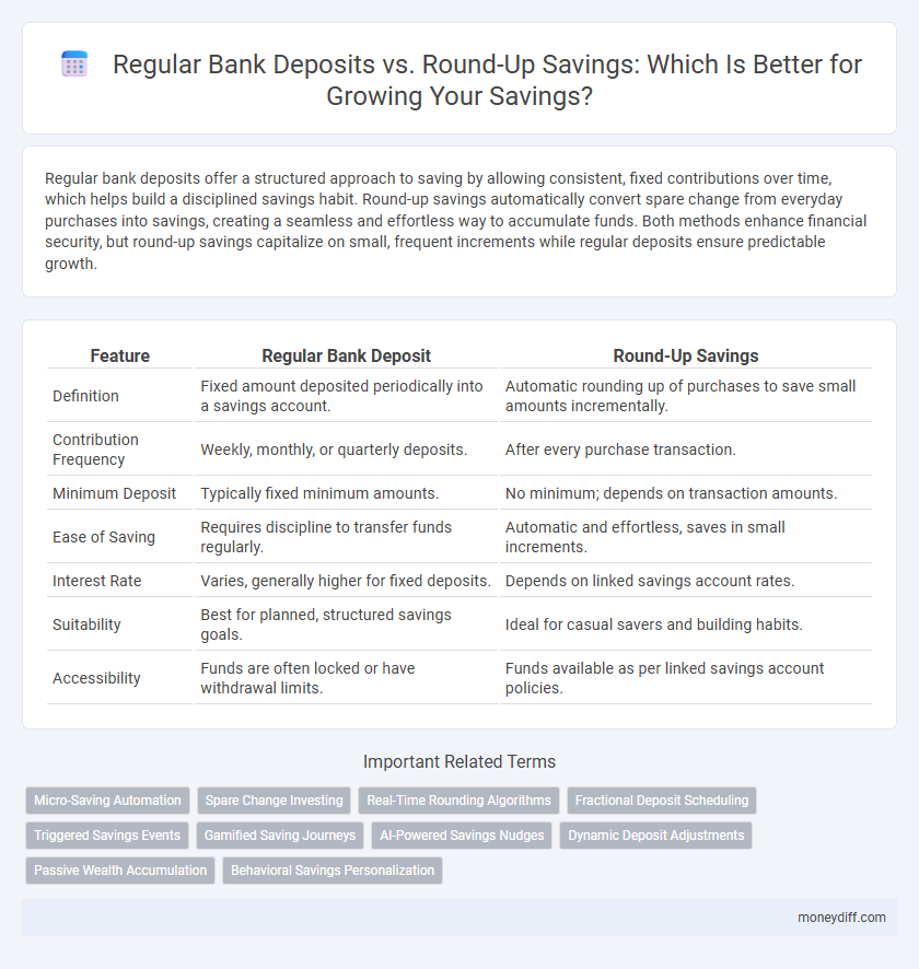Regular Bank Deposits vs. Round-Up Savings: Which Is Better for Growing Your Savings?