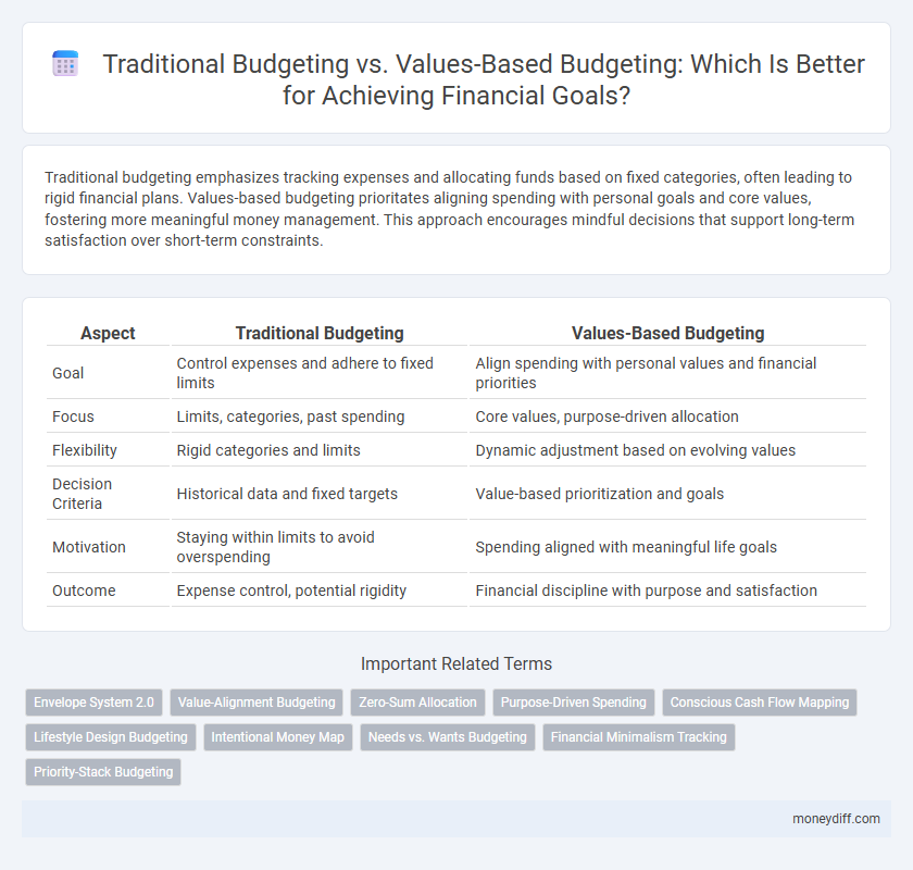 Traditional Budgeting vs. Values-Based Budgeting: Which Is Better for Achieving Financial Goals?