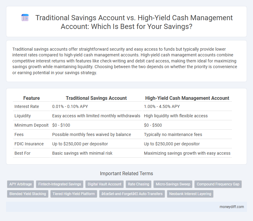 Traditional Savings Account vs. High-Yield Cash Management Account: Which Is Best for Your Savings?