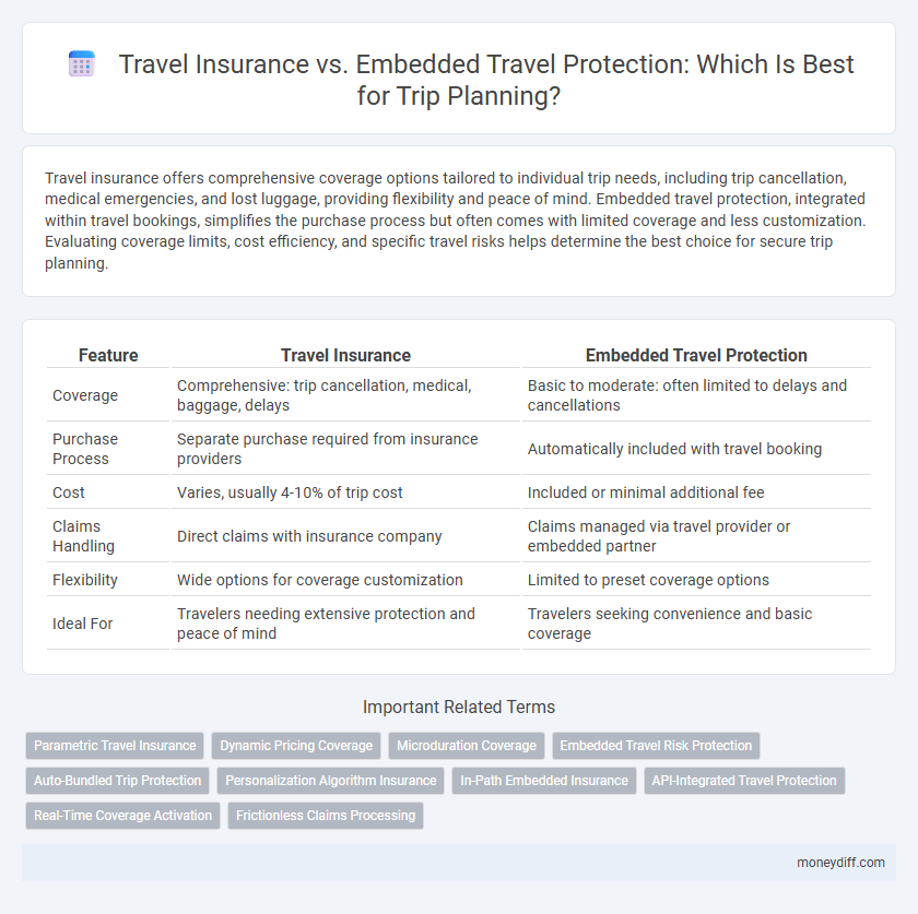 Travel Insurance vs. Embedded Travel Protection: Which Is Best for Trip Planning?