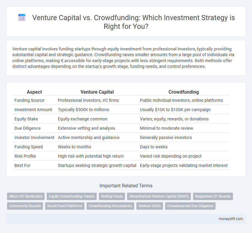 Venture Capital vs. Crowdfunding: Which Investment Strategy is Right for You?