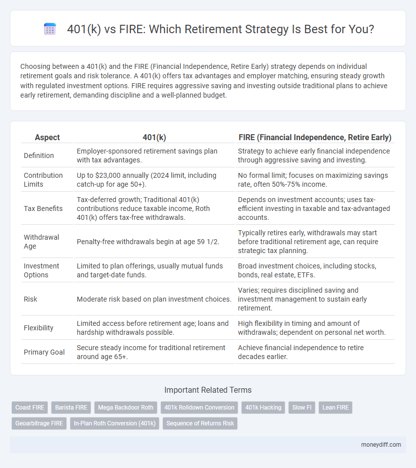401(k) vs FIRE: Which Retirement Strategy Is Best for You?