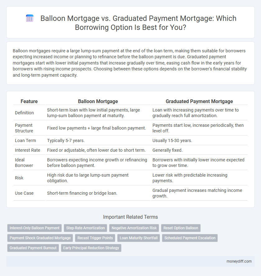Balloon Mortgage vs. Graduated Payment Mortgage: Which Borrowing Option Is Best for You?