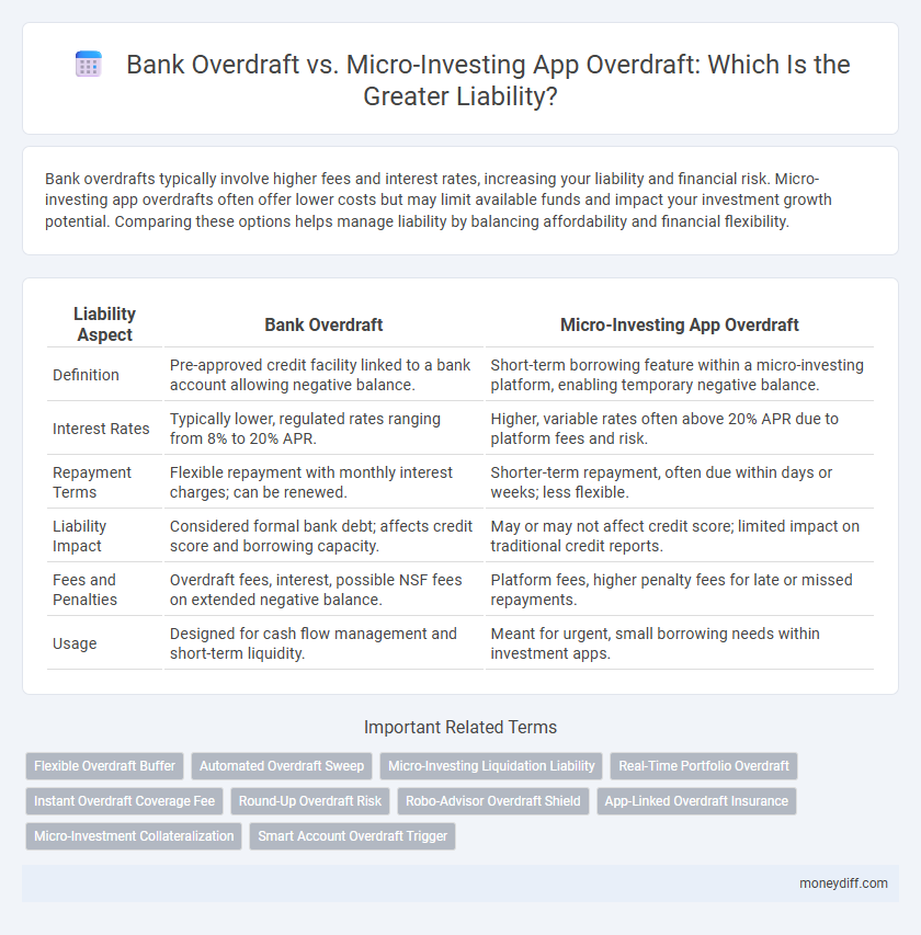 Bank Overdraft vs. Micro-Investing App Overdraft: Which Is the Greater Liability?