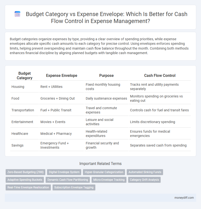 Budget Category vs Expense Envelope: Which Is Better for Cash Flow Control in Expense Management?