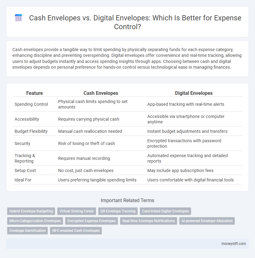 Cash Envelopes vs. Digital Envelopes: Which Is Better for Expense Control?