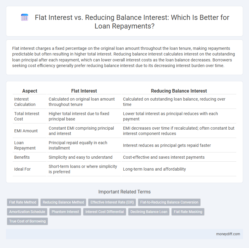 Flat Interest vs. Reducing Balance Interest: Which Is Better for Loan Repayments?