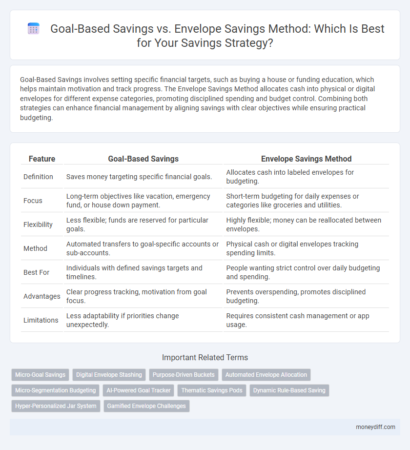 Goal-Based Savings vs. Envelope Savings Method: Which Is Best for Your Savings Strategy?