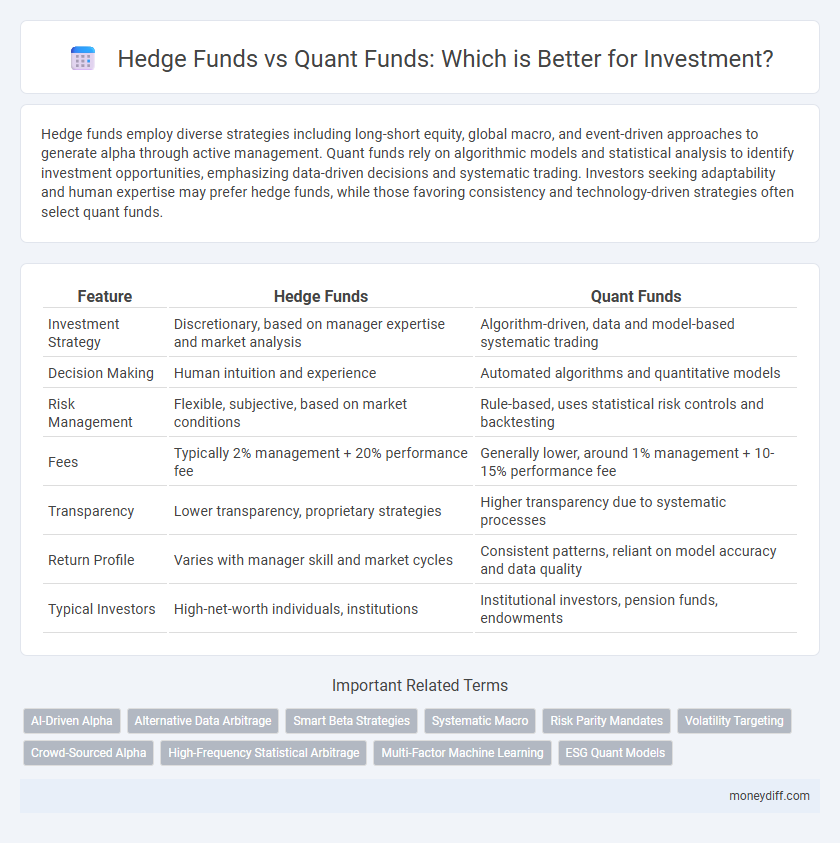 Hedge Funds vs Quant Funds: Which is Better for Investment?