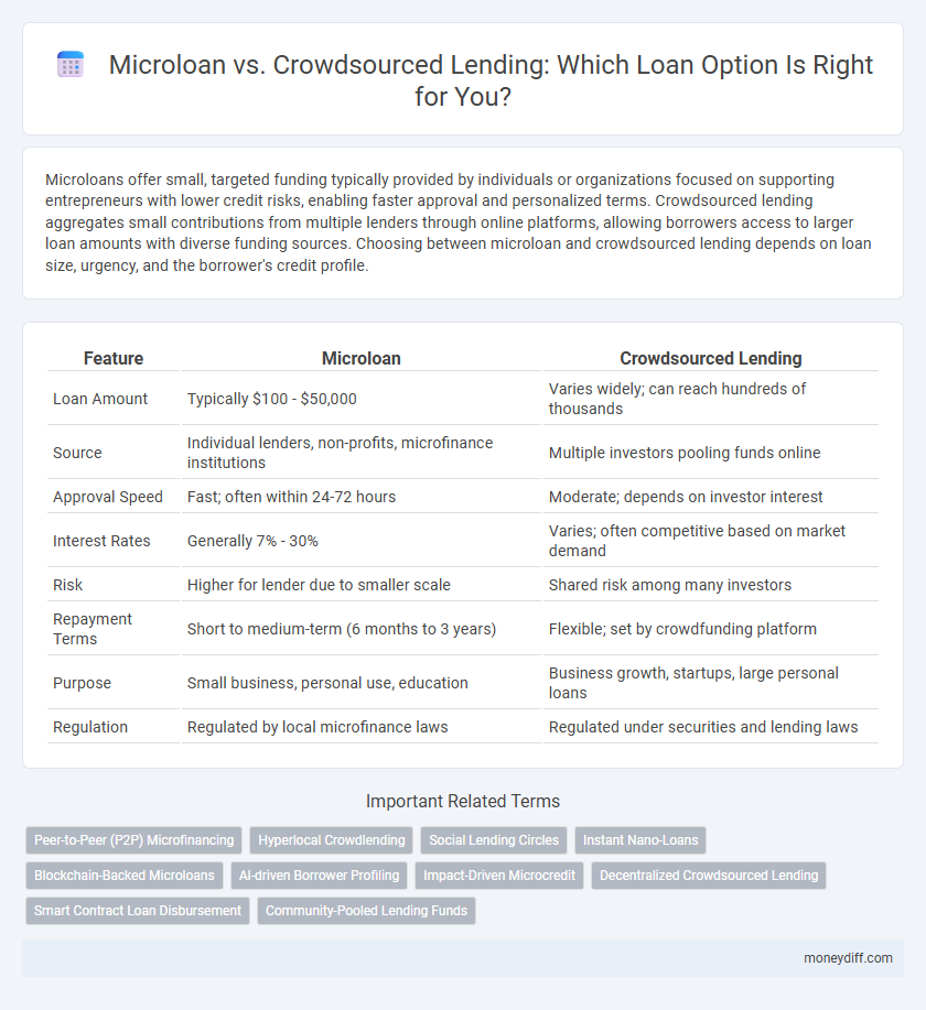 Microloan vs. Crowdsourced Lending: Which Loan Option Is Right for You?