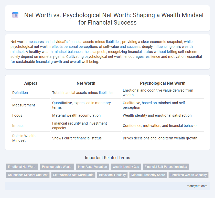 Net Worth vs. Psychological Net Worth: Shaping a Wealth Mindset for Financial Success