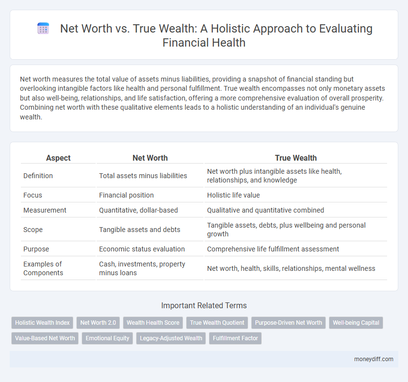 Net Worth vs. True Wealth: A Holistic Approach to Evaluating Financial Health