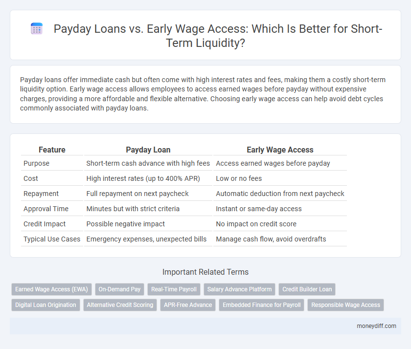 Payday Loans vs. Early Wage Access: Which Is Better for Short-Term Liquidity?