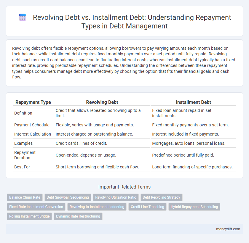 Revolving Debt vs. Installment Debt: Understanding Repayment Types in Debt Management