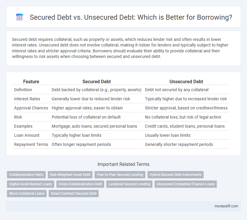 Secured Debt vs. Unsecured Debt: Which is Better for Borrowing?