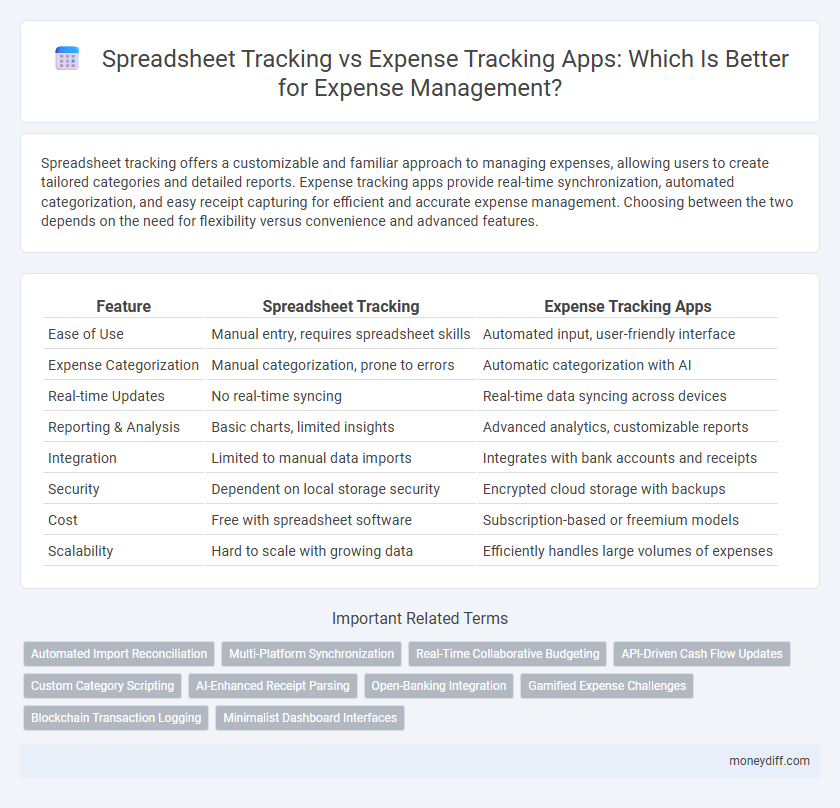 Spreadsheet Tracking vs Expense Tracking Apps: Which Is Better for Expense Management?