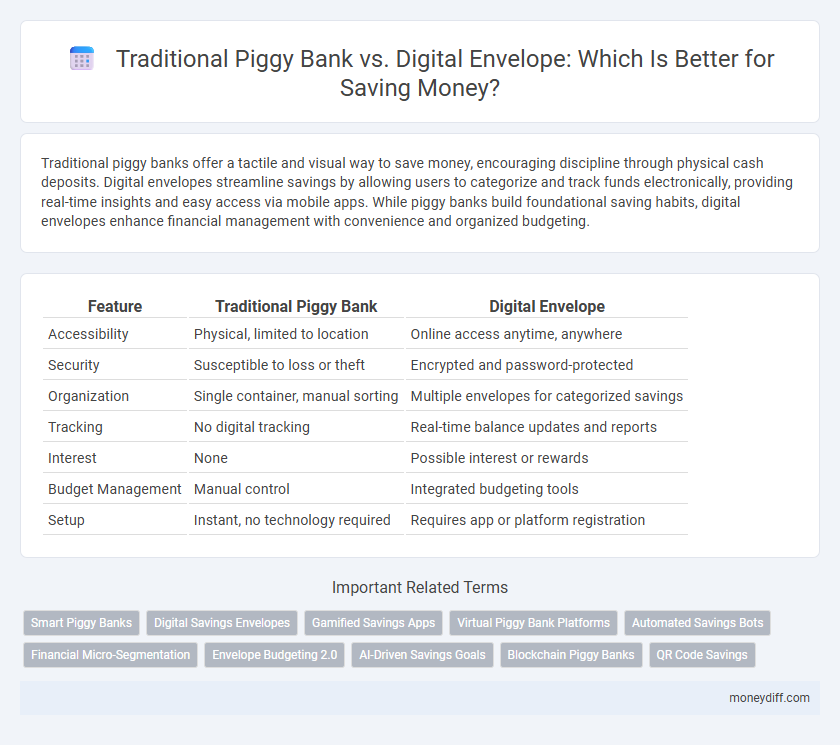 Traditional Piggy Bank vs. Digital Envelope: Which Is Better for Saving Money?