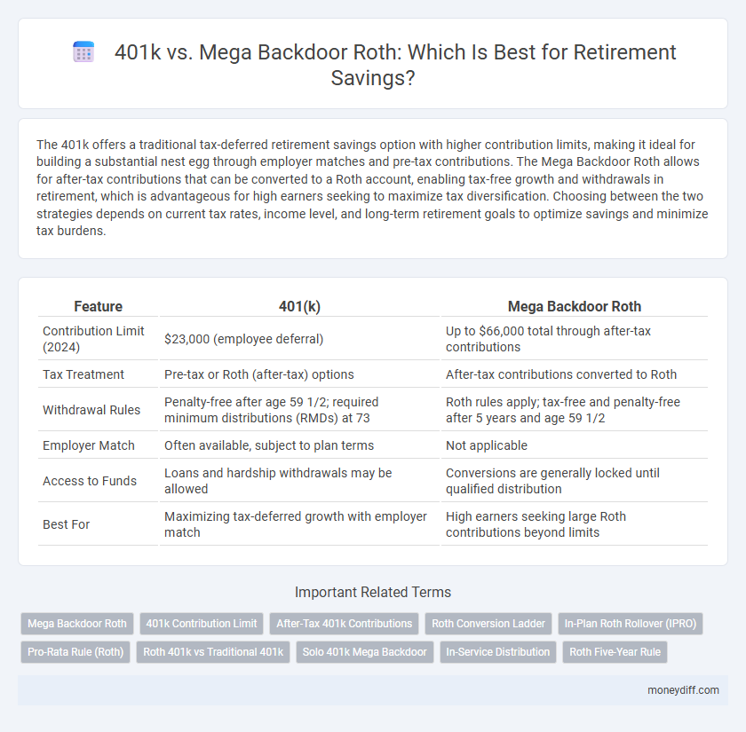 401k vs. Mega Backdoor Roth: Which Is Best for Retirement Savings?