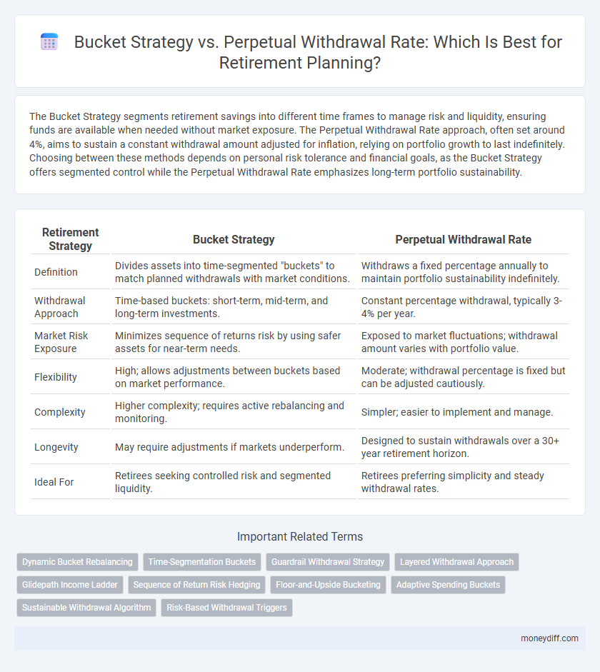 Bucket Strategy vs. Perpetual Withdrawal Rate: Which Is Best for Retirement Planning?