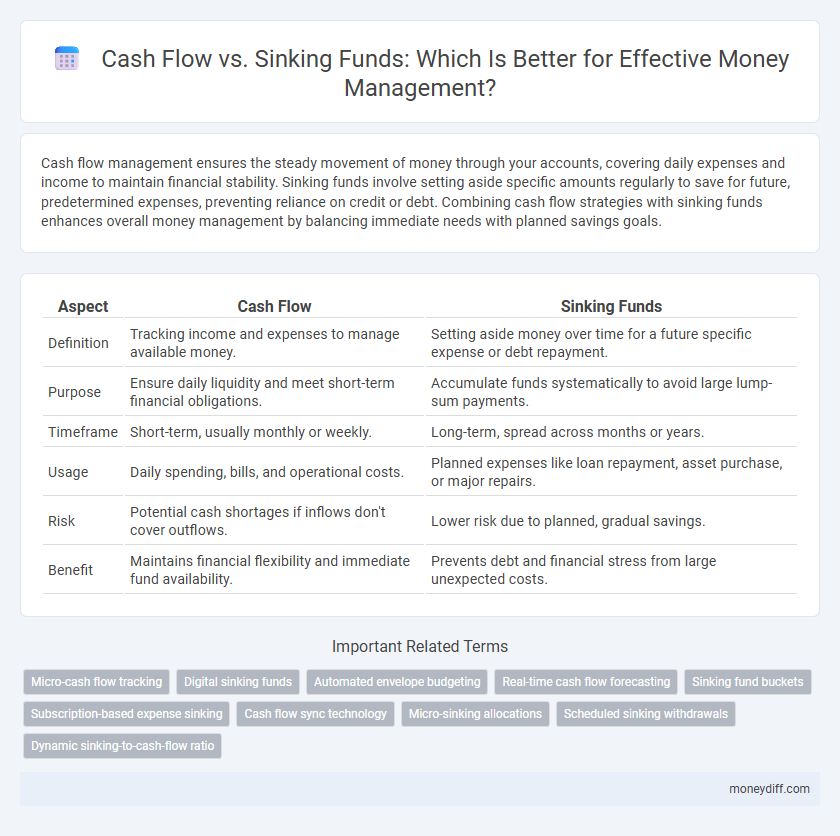 Cash Flow vs. Sinking Funds: Which Is Better for Effective Money Management?