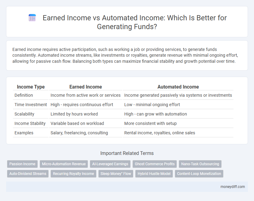 Earned Income vs Automated Income: Which Is Better for Generating Funds?