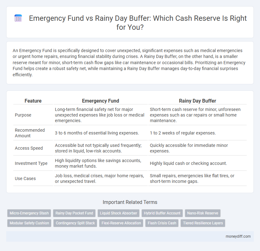 Emergency Fund vs Rainy Day Buffer: Which Cash Reserve Is Right for You?