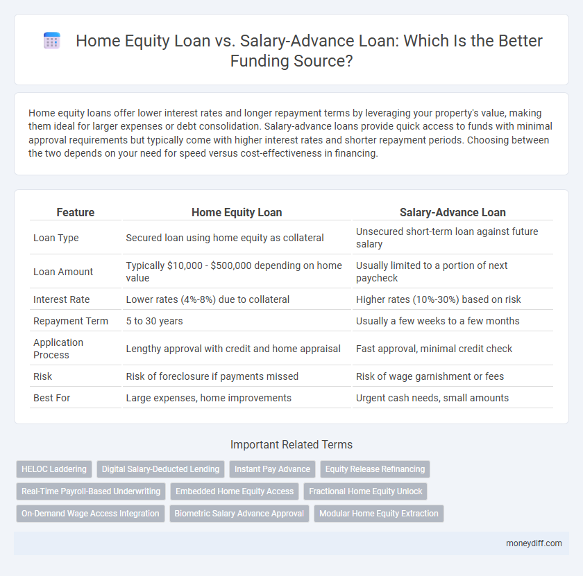 Home Equity Loan vs. Salary-Advance Loan: Which Is the Better Funding Source?