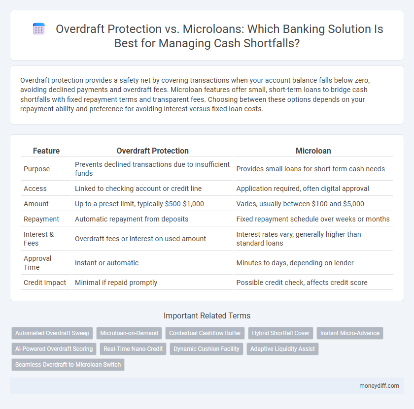 Overdraft Protection vs. Microloans: Which Banking Solution Is Best for Managing Cash Shortfalls?