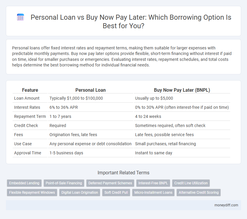 Personal Loan vs Buy Now Pay Later: Which Borrowing Option Is Best for You?