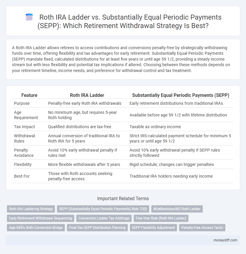 Roth IRA Ladder vs. Substantially Equal Periodic Payments (SEPP): Which Retirement Withdrawal Strategy Is Best?