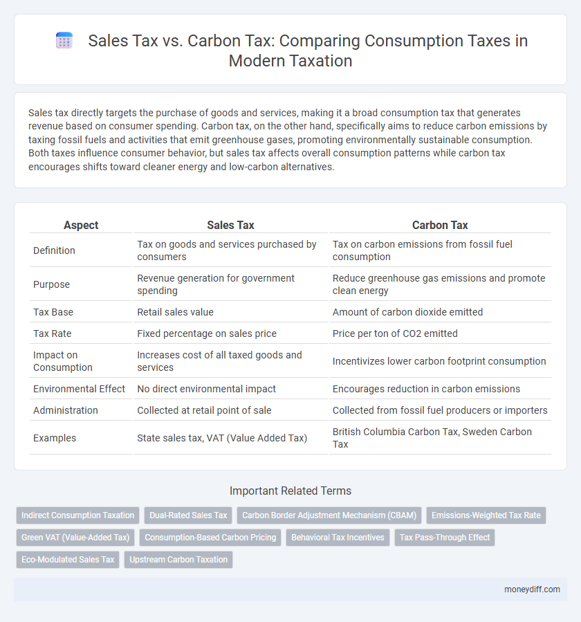 Sales Tax vs. Carbon Tax: Comparing Consumption Taxes in Modern Taxation