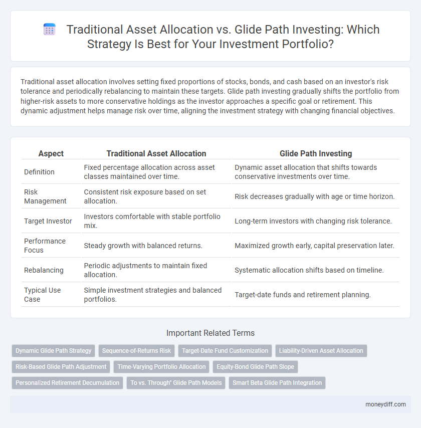 Traditional Asset Allocation vs. Glide Path Investing: Which Strategy Is Best for Your Investment Portfolio?