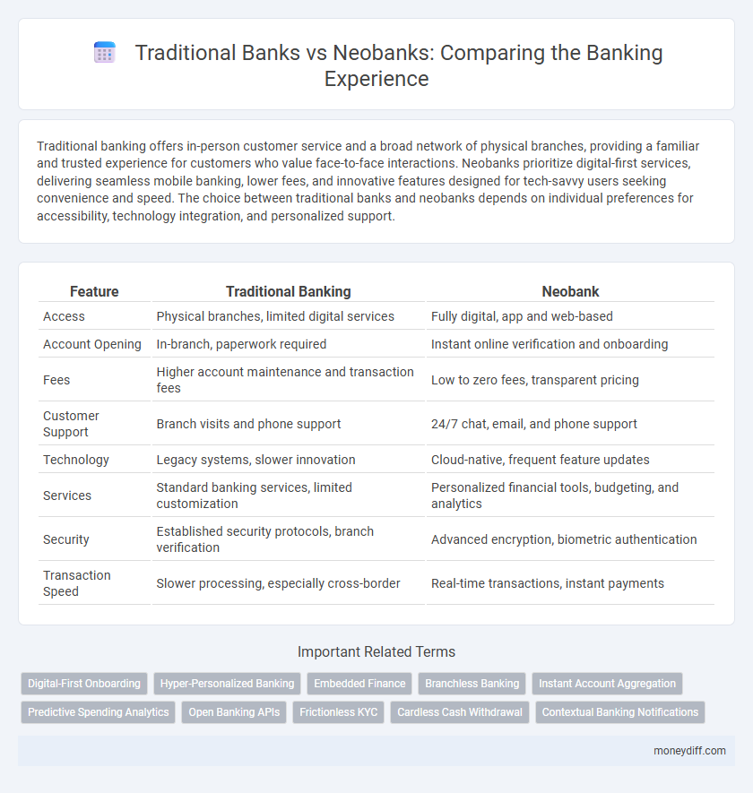 Traditional Banks vs Neobanks: Comparing the Banking Experience