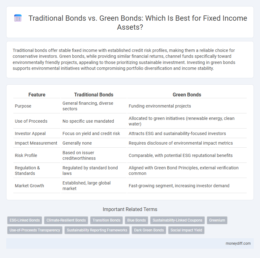 Traditional Bonds vs. Green Bonds: Which Is Best for Fixed Income Assets?