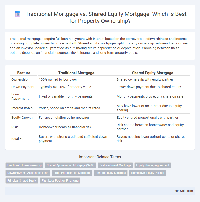 Traditional Mortgage vs. Shared Equity Mortgage: Which Is Best for Property Ownership?
