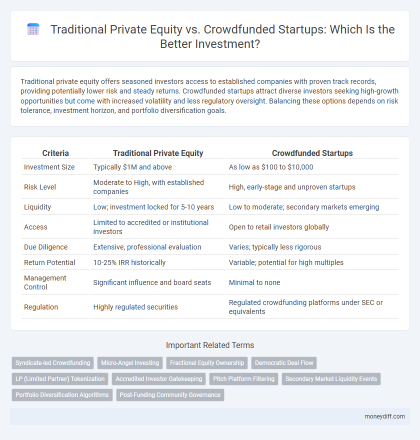 Traditional Private Equity vs. Crowdfunded Startups: Which Is the Better Investment?