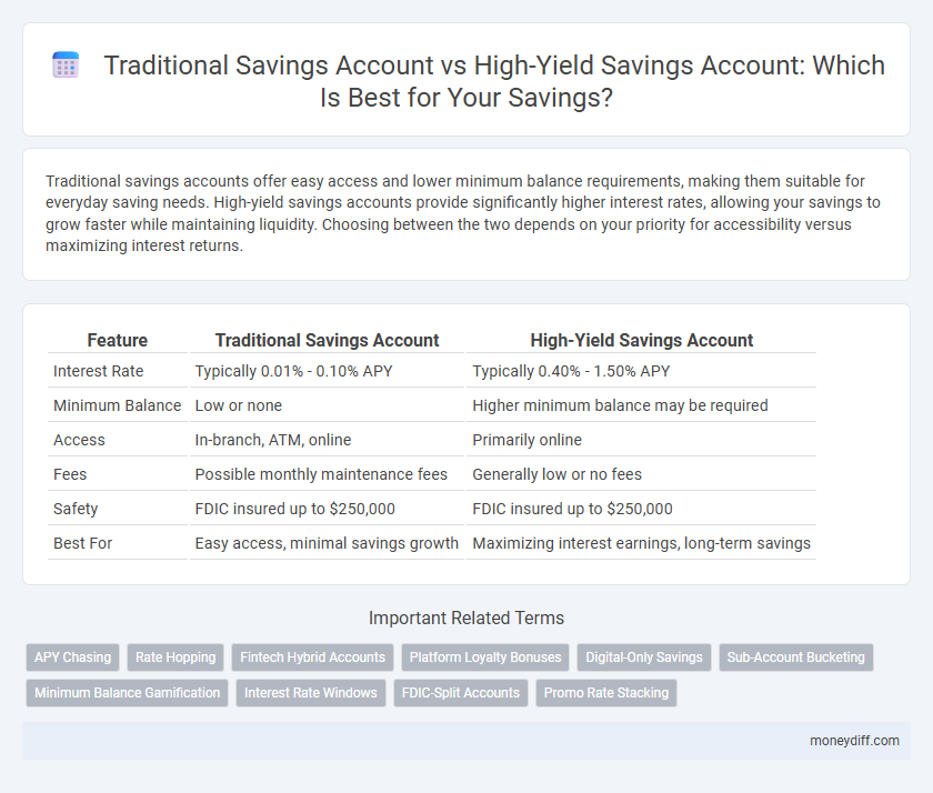 Traditional Savings Account vs High-Yield Savings Account: Which Is Best for Your Savings?