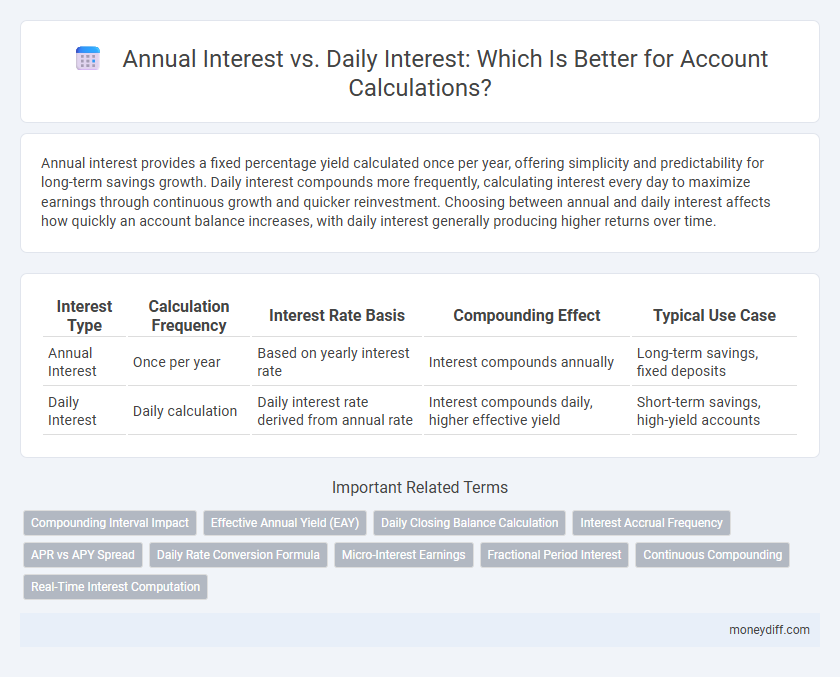 Annual Interest vs. Daily Interest: Which Is Better for Account Calculations?
