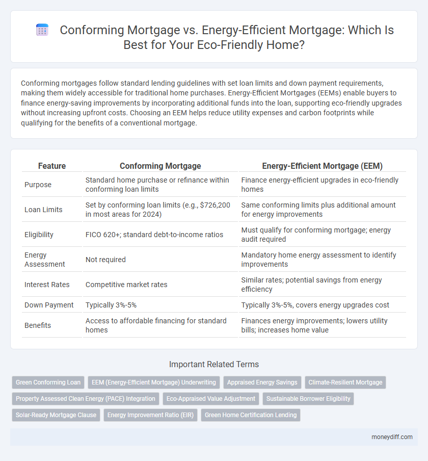 Conforming Mortgage vs. Energy-Efficient Mortgage: Which Is Best for Your Eco-Friendly Home?