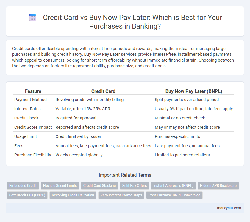 Credit Card vs Buy Now Pay Later: Which is Best for Your Purchases in Banking?
