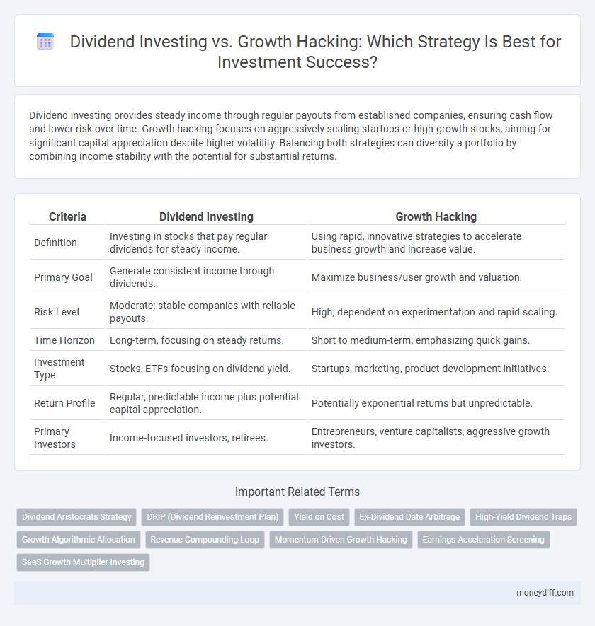 Dividend Investing vs. Growth Hacking: Which Strategy Is Best for Investment Success?