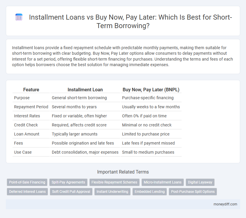 Installment Loans vs Buy Now, Pay Later: Which Is Best for Short-Term Borrowing?