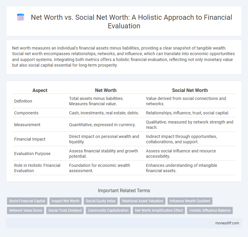Net Worth vs. Social Net Worth: A Holistic Approach to Financial Evaluation
