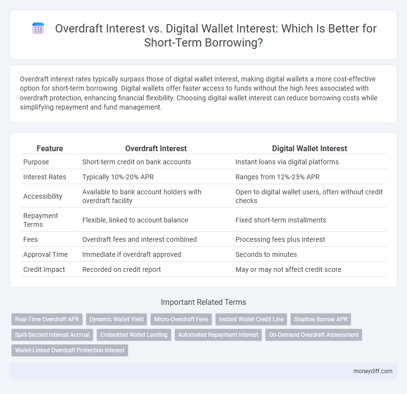 Overdraft Interest vs. Digital Wallet Interest: Which Is Better for Short-Term Borrowing?