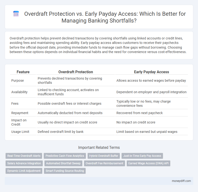 Overdraft Protection vs. Early Payday Access: Which Is Better for Managing Banking Shortfalls?
